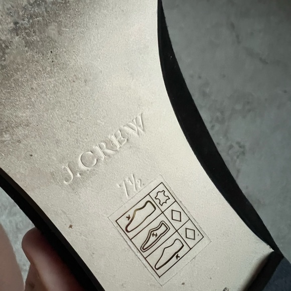 J. Crew | black suede loafers - Picture 3 of 3